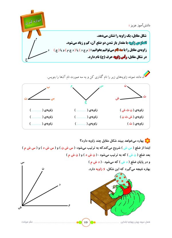 خرید کتاب تابستانه فصل میوه چینی چهارم دبستان