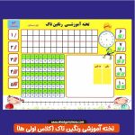 تخته آموزشی رنگین تاک (کلاس اولی ها)